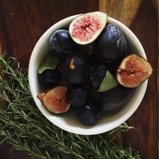 Fig And Plum Galette With Rosemary And Flaky Buttermilk Crust