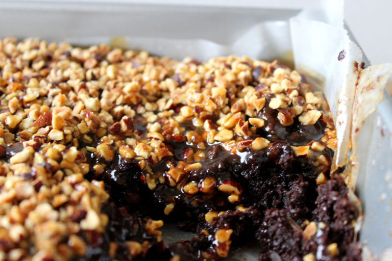 Coconut Oil Brownies and Dairy Free Caramel The Bay Leaf Kitchen