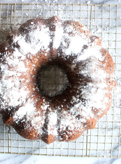 Pear and Persimmon Breakfast Bundt