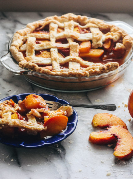 Peach Pie + Blog Birthday! + Notes on Success
